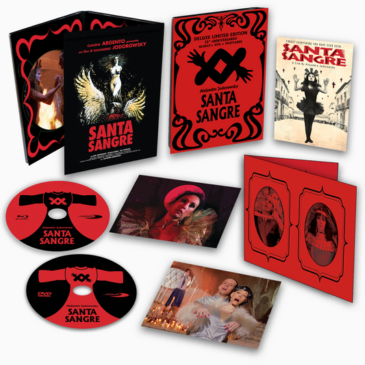 Santa Sangre: 35th Anniversary - Limited All-Region Blu-Ray Boxset with DVD & Postcards [Import]