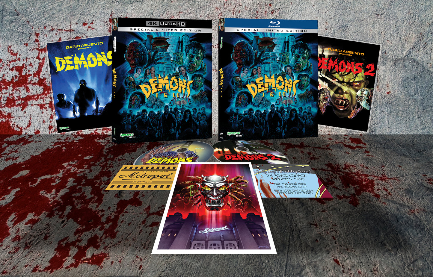 Demons & Demons 2 [1080p Blu-ray Two-disc Limited Edition]