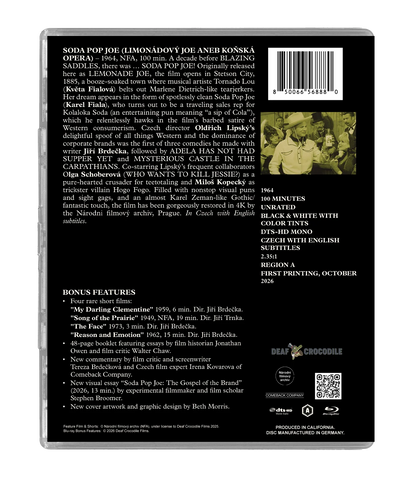 PRE-ORDER: Soda Pop Joe Limited Slipcover Edition Blu-Ray (Deaf Crocodile)