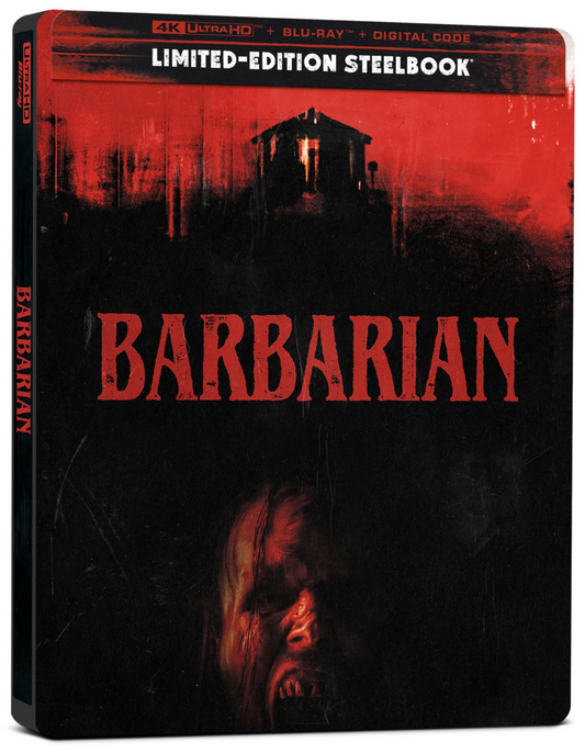 PRE-ORDER: Barbarian Limited Edition Steelbook 4K UHD + Blu-Ray (US)