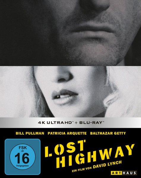 Lost Highway (1997) – Limited Edition Steelbook (4K Ultra HD + Blu-ray Region B) (Import/Plaion Pictures)