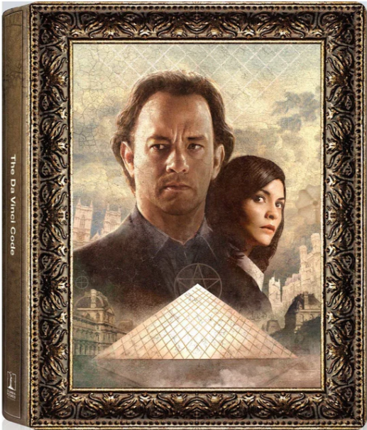 PRE-ORDER: The Da Vinci Code Limited Edition Steelbook (UK) 4K Ultra HD + Blu-Ray (Region B)