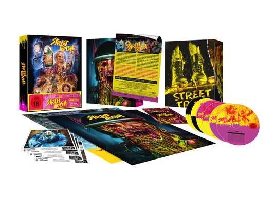 Street Trash (Collector's Edition, 2 4K-UHDs, 3 Blu-rays Region B) (Import/Plaion Pictures)