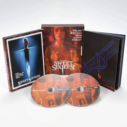 PRE-ORDER: Sweet Sixteen with Limited Edition Slipcase 2-disc Set: 4K Ultra HD / Region A Blu-ray (Vinegar Syndrome)