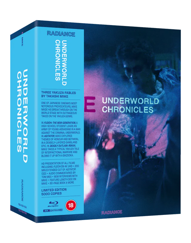 PRE-ORDER: Underworld Chronicles - Three Yakuza Fables By Takashi Miike Limited Edition 4K Ultra HD + Blu-Ray (Region B)