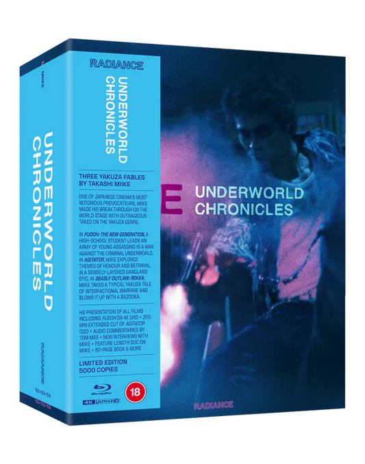 PRE-ORDER: Underworld Chronicles - Three Yakuza Fables By Takashi Miike Limited Edition 4K Ultra HD + Blu-Ray (Region B)