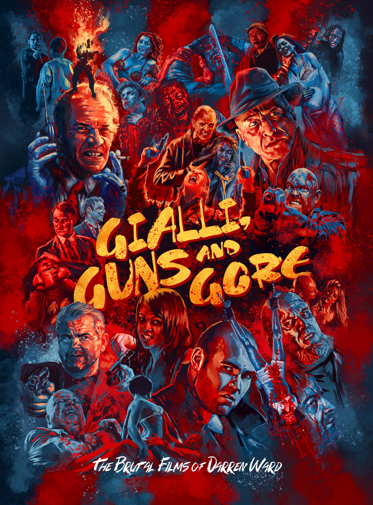 PRE-ORDER: Gialli, Guns & Gore! The Films of Darren Ward [3-Disc Collector's Set] (Sudden Fury, A Day of Violence, Beyond Fury)
