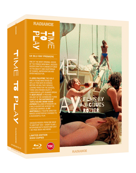 Time To Play - Films By Jacques Rozier Limited Edition Blu-Ray (Region B)