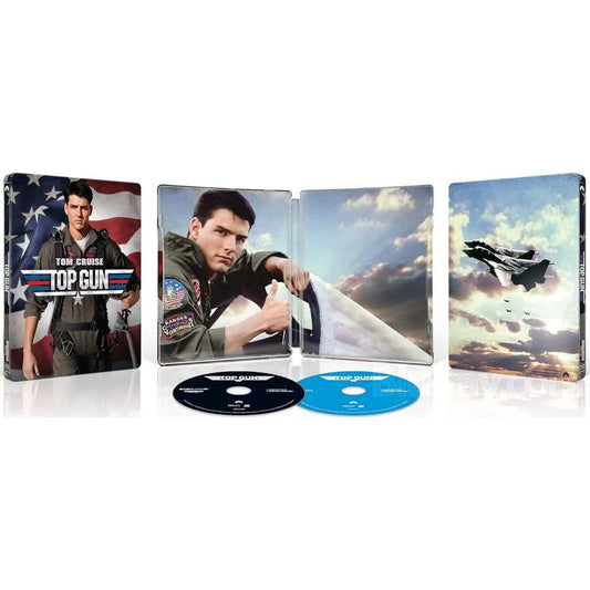 Top Gun 40th Anniversary Limited Edition Steelbook 4K Ultra HD + Blu-Ray + Digital