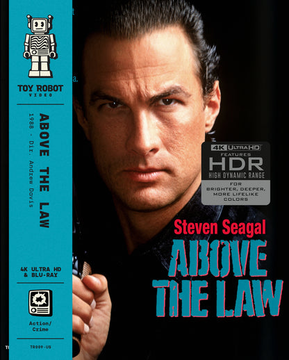 PRE-ORDER: Above the Law 4K UHD (Toy Robot Video)