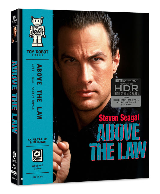 PRE-ORDER: Above the Law 4K UHD (Toy Robot Video)