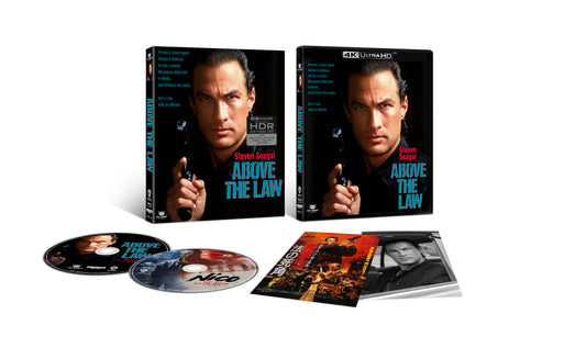 PRE-ORDER: Above the Law 4K UHD (Toy Robot Video)