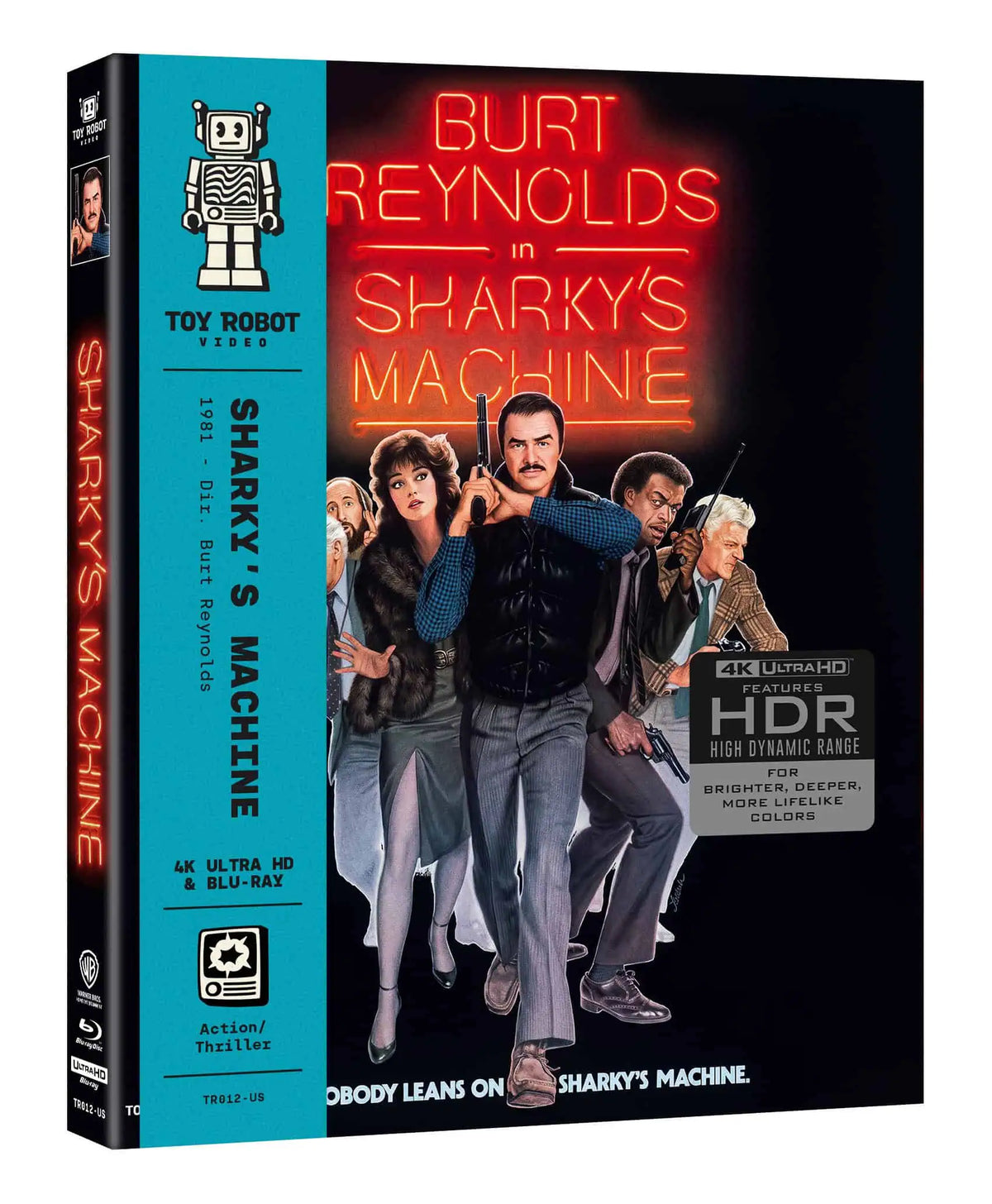 PRE-ORDER: Sharky’s Machine 4K UHD (Toy Robot)