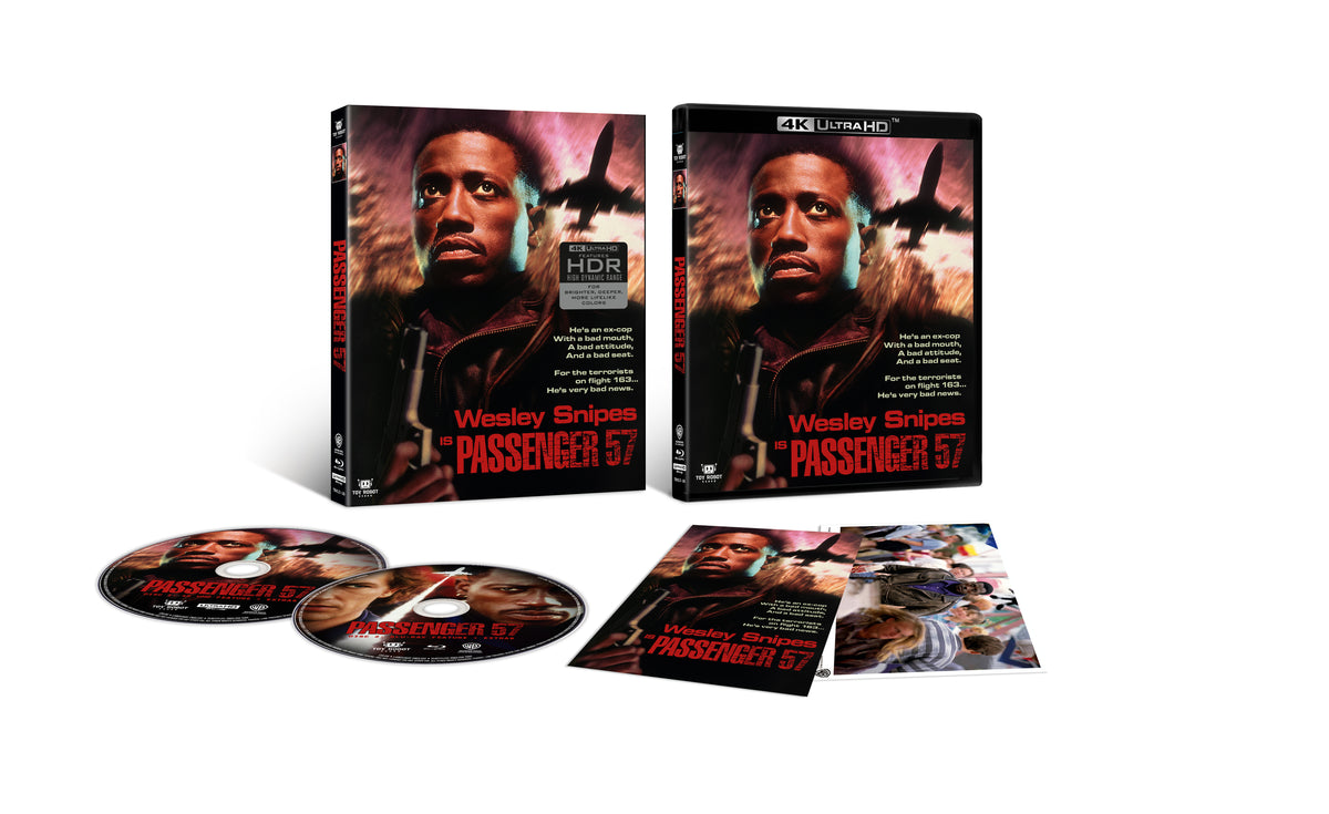 PRE-ORDER: Passenger 57 4K UHD (Toy Robot)