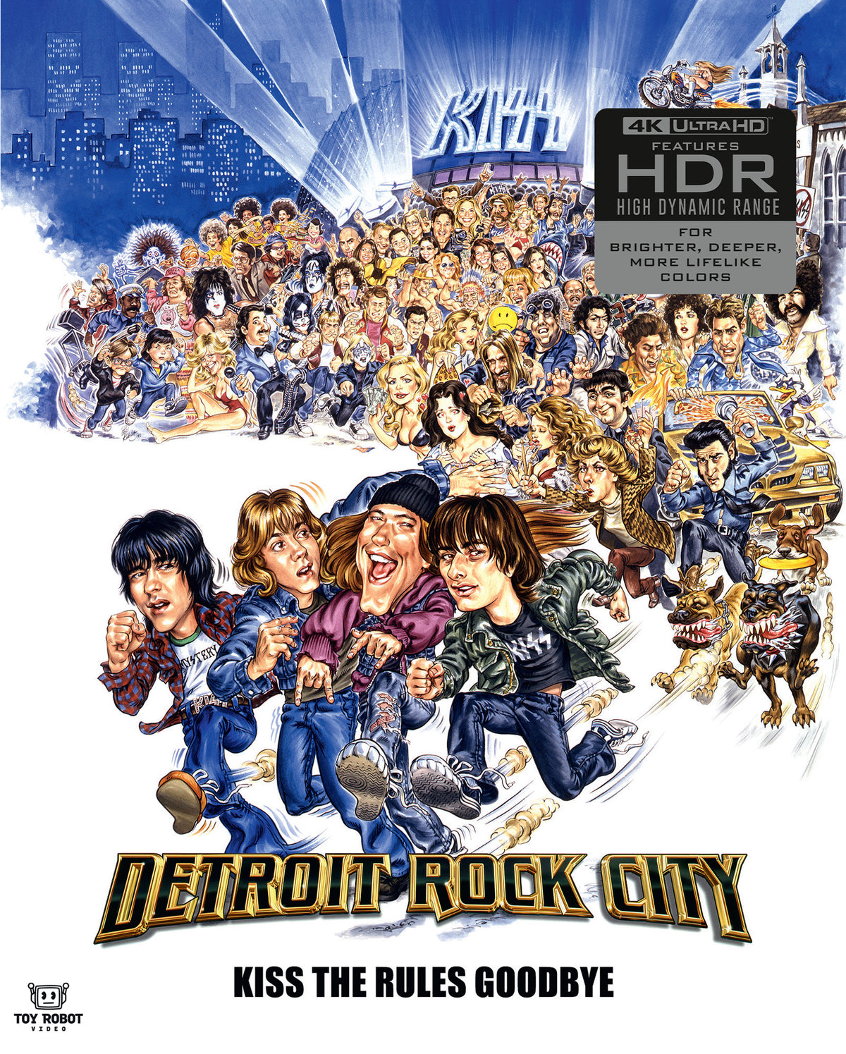 PRE-ORDER: Detroit Rock City 4K UHD (Toy Robot)