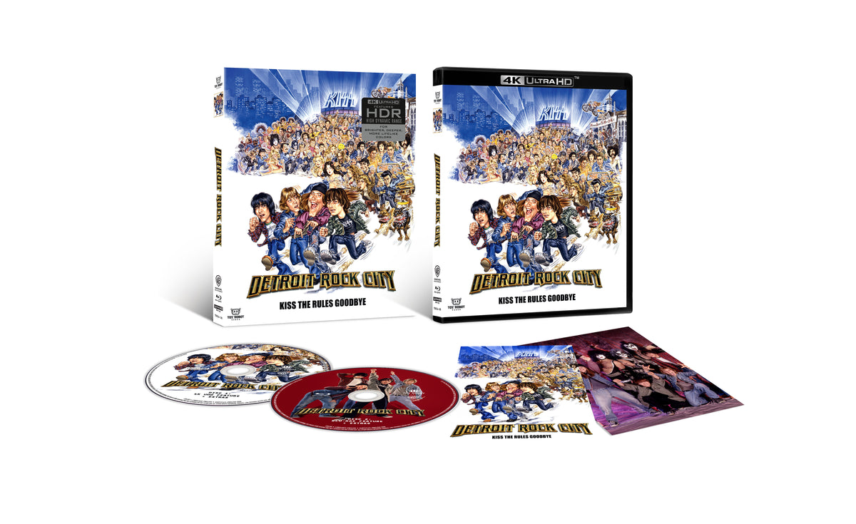 PRE-ORDER: Detroit Rock City 4K UHD (Toy Robot)