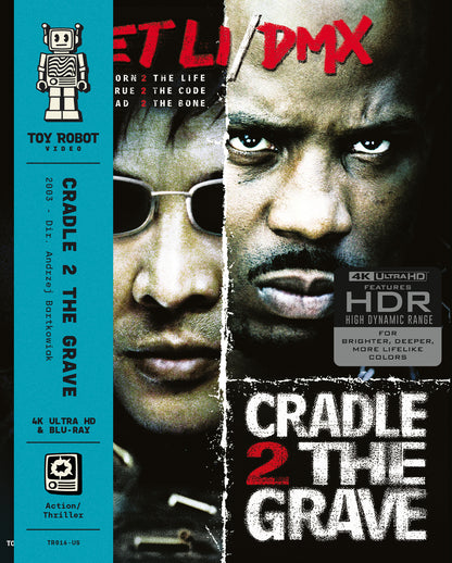 PRE-ORDER: Cradle 2 The Grave 4K UHD (Toy Robot Video)