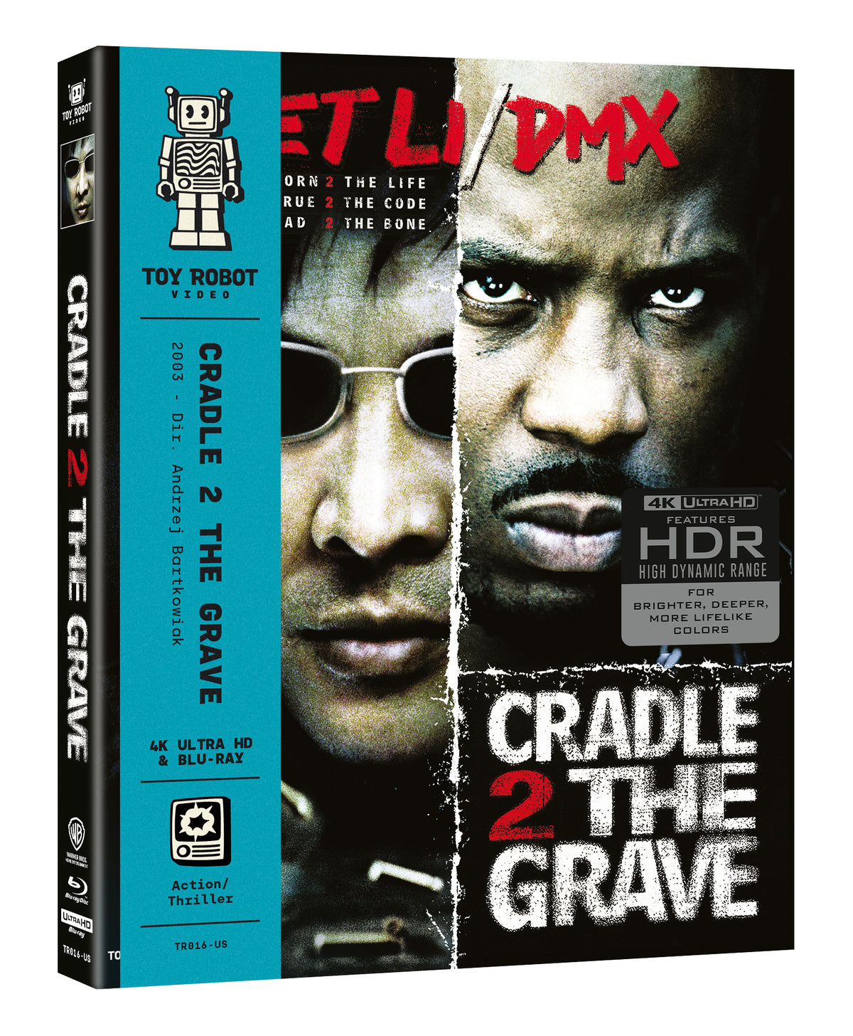 PRE-ORDER: Cradle 2 The Grave 4K UHD (Toy Robot Video)
