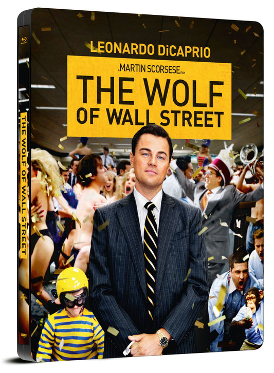 PRE-ORDER: The Wolf of Wall Street – Limited 3-Disc SteelBook® (4K Ultra HD + Blu-ray/Region B) (Import/Capelight Pictures)