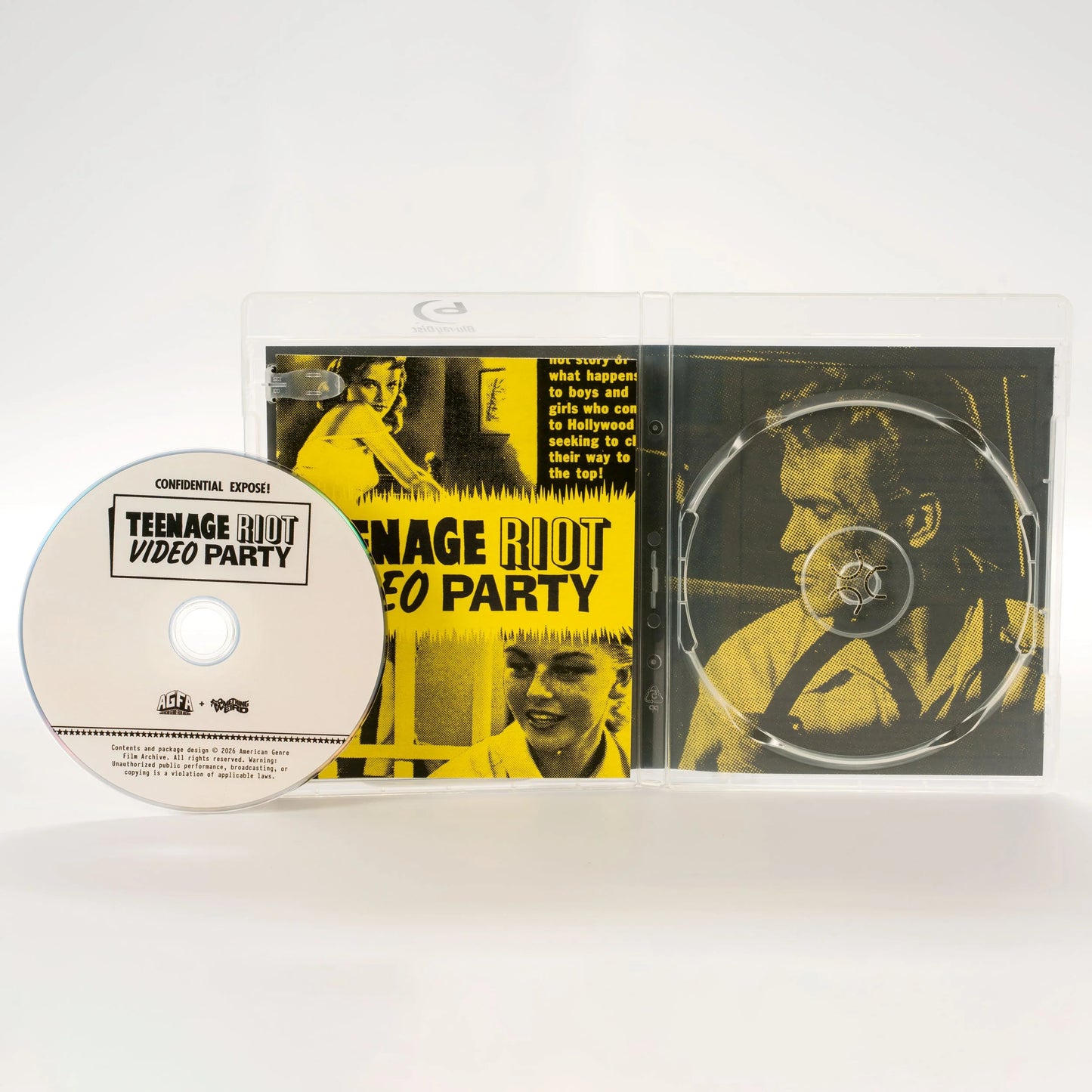 PRE-ORDER: Teenage Riot Video Party with Limited Edition Slipcover Blu-Ray