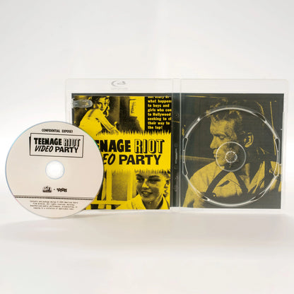 PRE-ORDER: Teenage Riot Video Party with Limited Edition Slipcover Blu-Ray