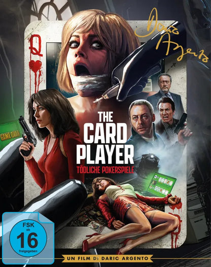 The Card Player – Limited Mediabook (4K Ultra HD + Blu-ray/Region B) (Import/Plaion Pictures)