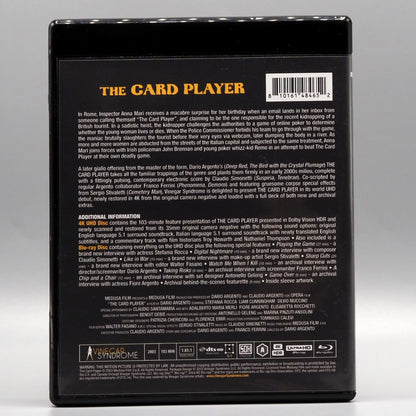 The Card Player 4K UHD + Blu-Ray - Limited Edition Slipcover