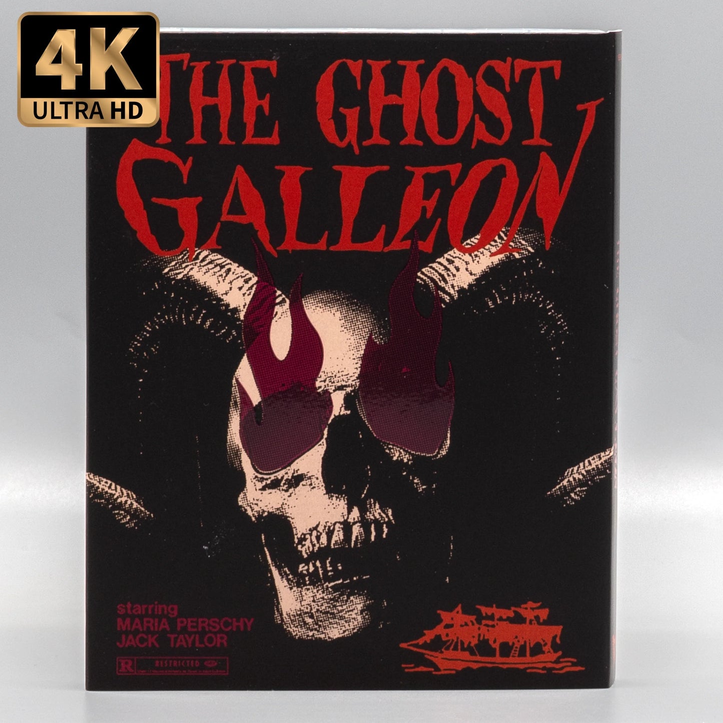 PRE-ORDER: The Ghost Galleon with Limited Edition Slipcover 4K UHD + Blu-ray