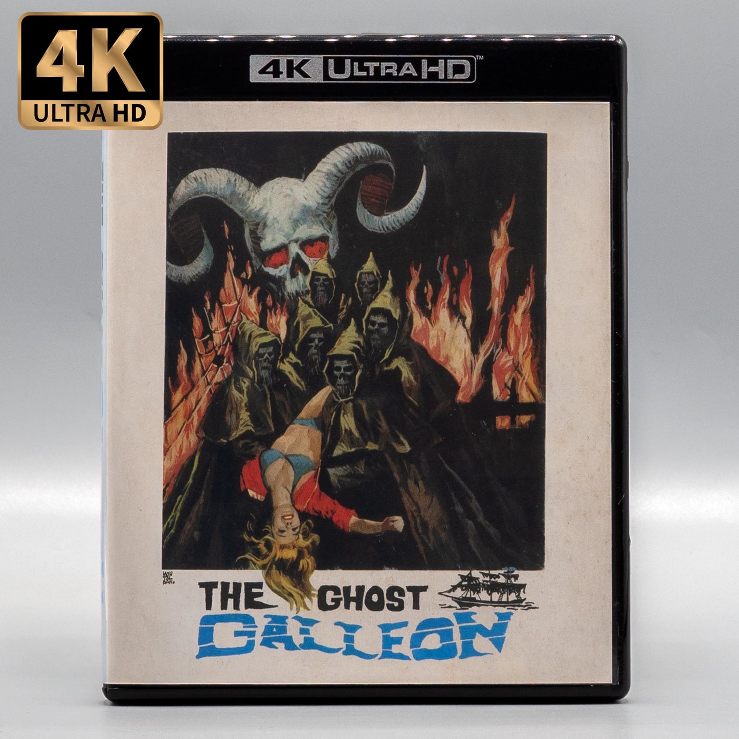 PRE-ORDER: The Ghost Galleon with Limited Edition Slipcover 4K UHD + Blu-ray