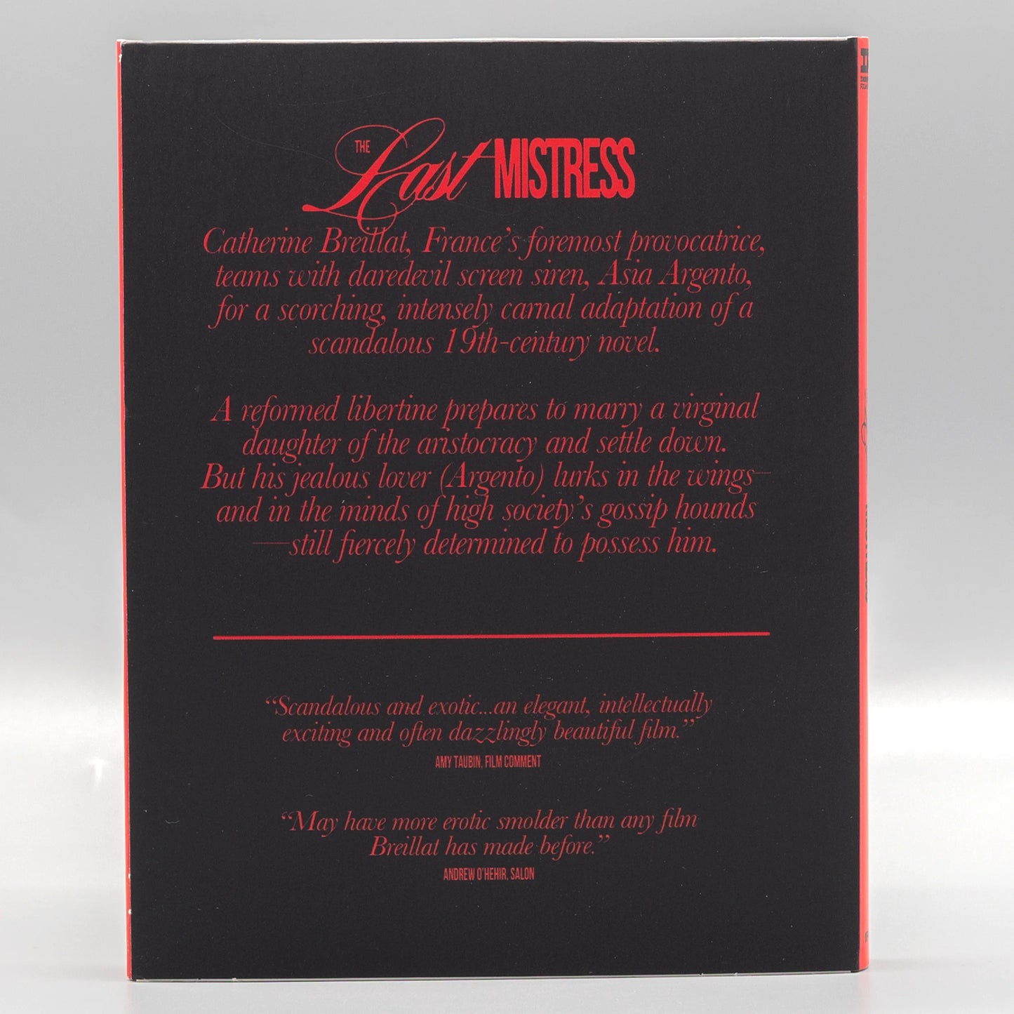 PRE-ORDER: The Last Mistress with Limited Edition Slipcover