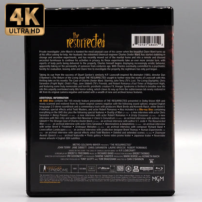 The Resurrected with Limited Edition Slipcover 4K UHD