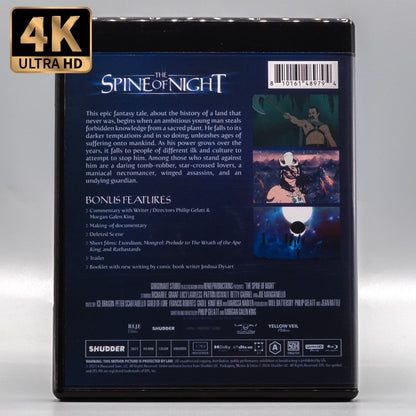 The Spine of Night with Limited Edition Slipcover 4K UHD + Blu-Ray