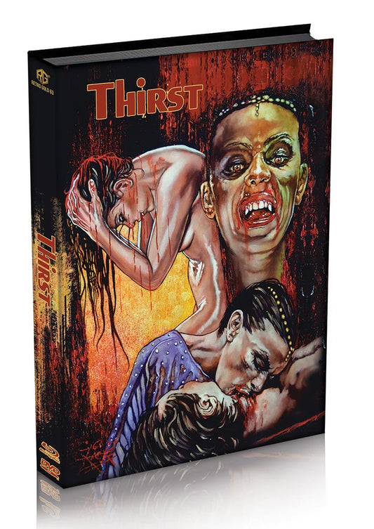 Thirst Limited Edition Mediabook Padded Cover B Blu-Ray Region B (Import/Retro Gold 63)