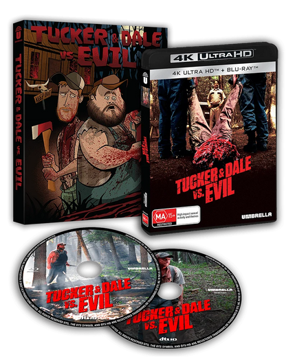 PRE-ORDER: Tucker & Dale Vs Evil (2010) 4K & Blu-ray