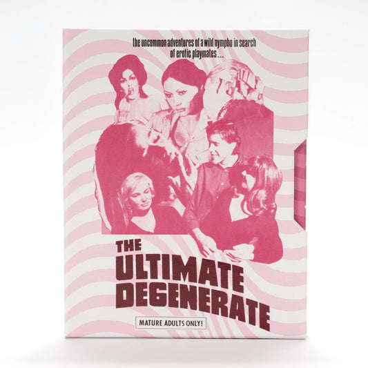 PRE-ORDER: The Ultimate Degenerate + A Thousand Pleasures with Limited Edition Slipcase Blu-Ray