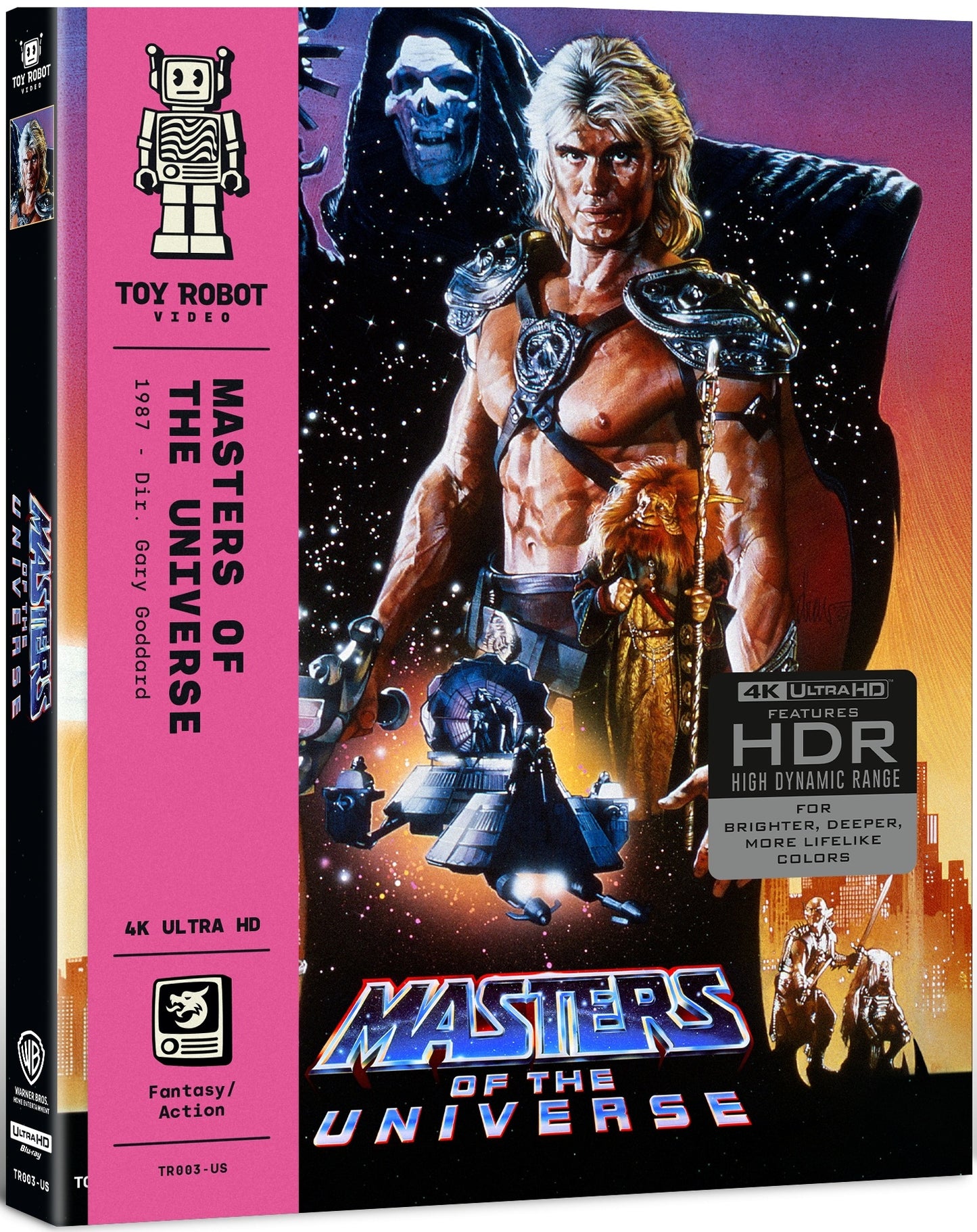 PRE-ORDER: Masters of the Universe 4K UHD (Toy Robot Video)