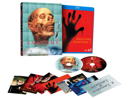 PRE-ORDER: ANATOMY + ANATOMY 2 (2001 / 2003) - BLU-RAY LIMITED EDITION 3D LENTICULAR HARDCASE + ART CARDS