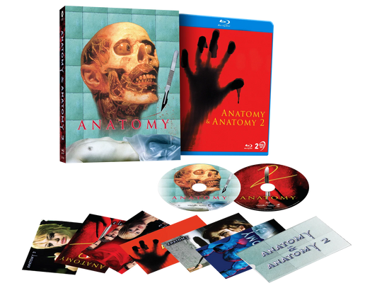 PRE-ORDER: ANATOMY + ANATOMY 2 (2001 / 2003) - BLU-RAY LIMITED EDITION 3D LENTICULAR HARDCASE + ART CARDS