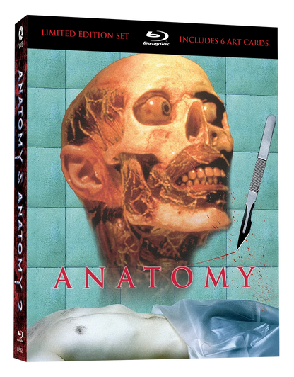 PRE-ORDER: ANATOMY + ANATOMY 2 (2001 / 2003) - BLU-RAY LIMITED EDITION 3D LENTICULAR HARDCASE + ART CARDS