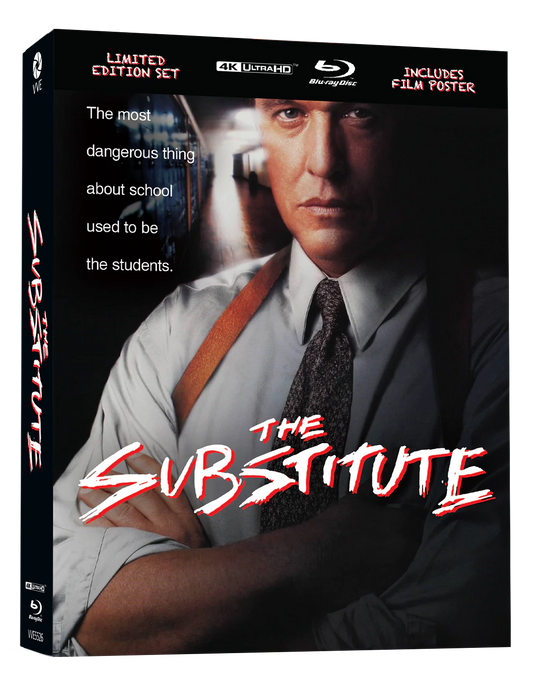 PRE-ORDER: The Substitute - 4K UHD + Blu-ray (Region B) Limited Edition Hardcase + Poster (Import/Via Vision)