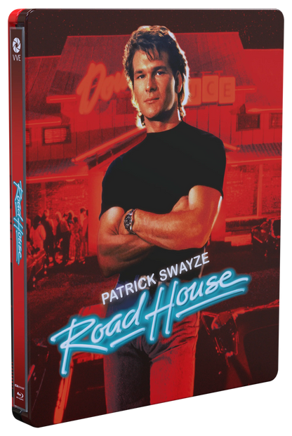 PRE-ORDER: Road House (1989) - 4K UHD + Blu-ray Limited Edition Steelbook in Hardcase + Poster
