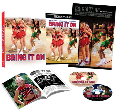 PRE-ORDER: BRING IT ON (2000) - 4K UHD + BLU-RAY LIMITED EDITION 3D LENTICULAR HARDCASE + HARDCOVER BOOKLET + POSTER
