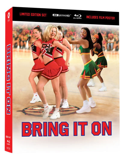 PRE-ORDER: BRING IT ON (2000) - 4K UHD + BLU-RAY LIMITED EDITION 3D LENTICULAR HARDCASE + HARDCOVER BOOKLET + POSTER