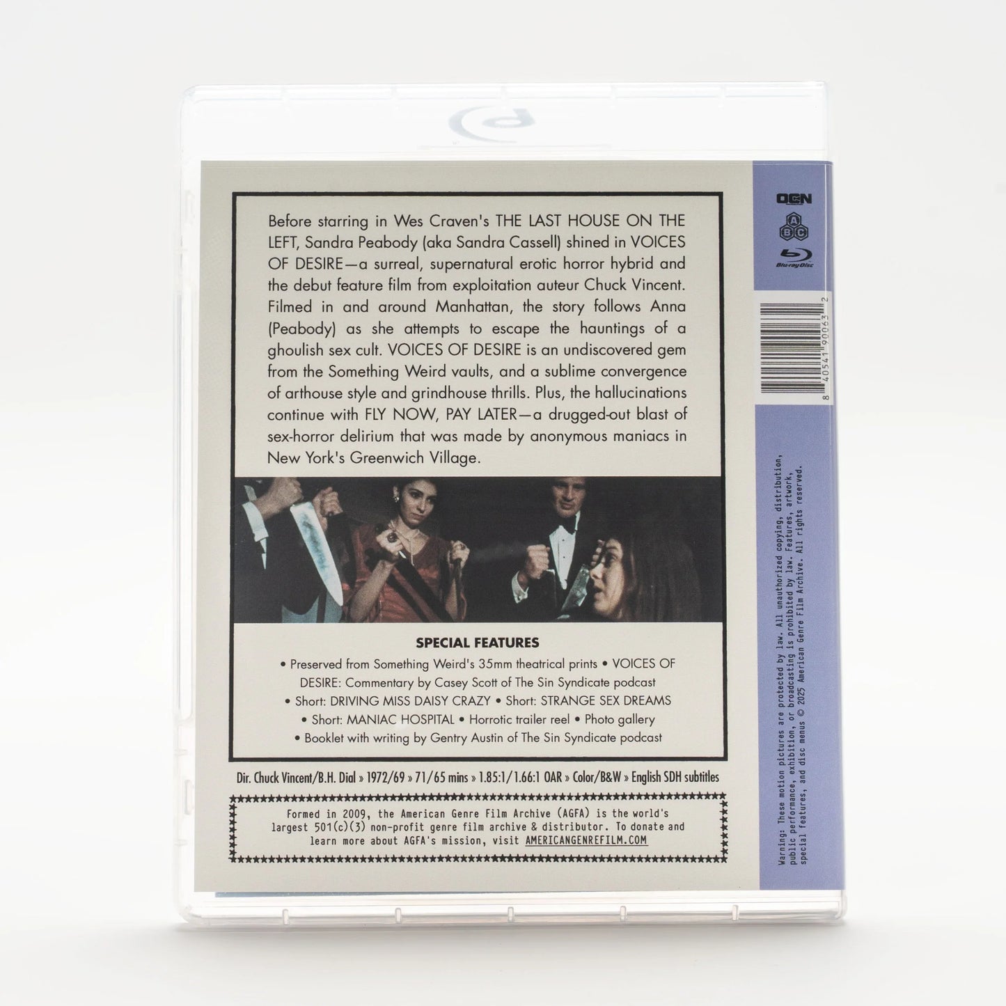 PRE-ORDER: Voices of Desire + Fly Now, Pay Later with Limited Edition Slipcover Blu-Ray