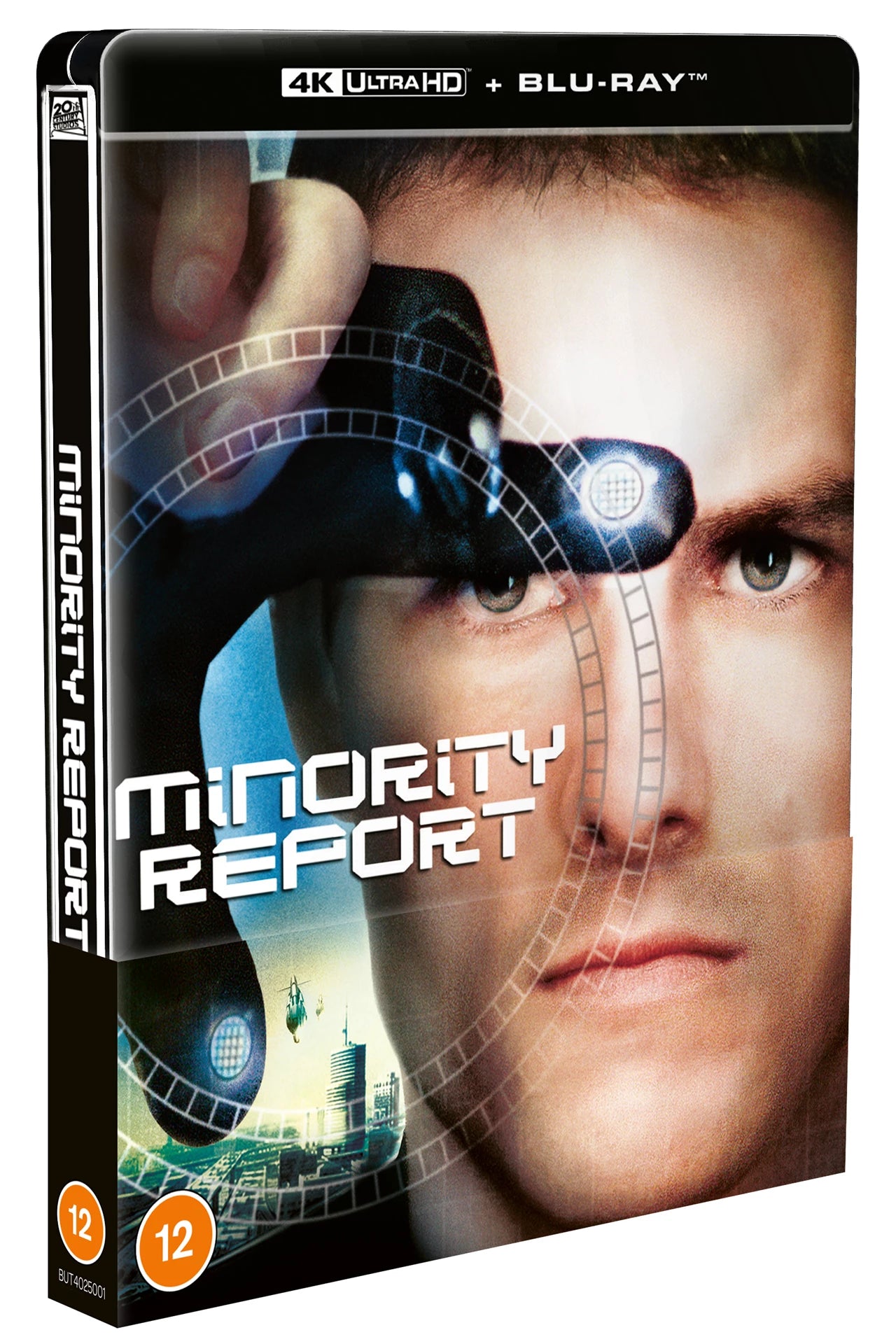 Minority Report Limited Edition Steelbook (UK) 4K Ultra HD + Blu-Ray (Region Free)