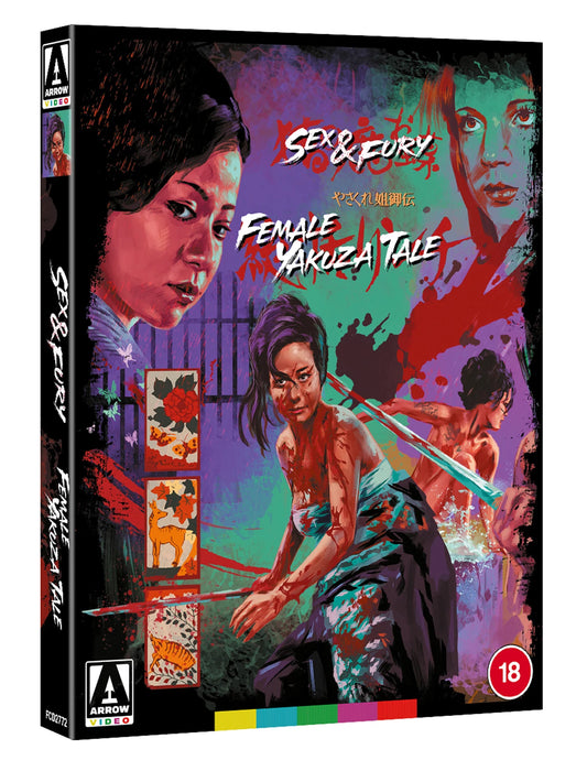 PRE-ORDER: Sex And Fury / Female Yakuza Tale Limited Edition Blu-Ray (Region B)