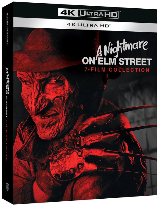 SEE NOTES: A Nightmare On Elm Street 1-7 4K UHD with Slipcover