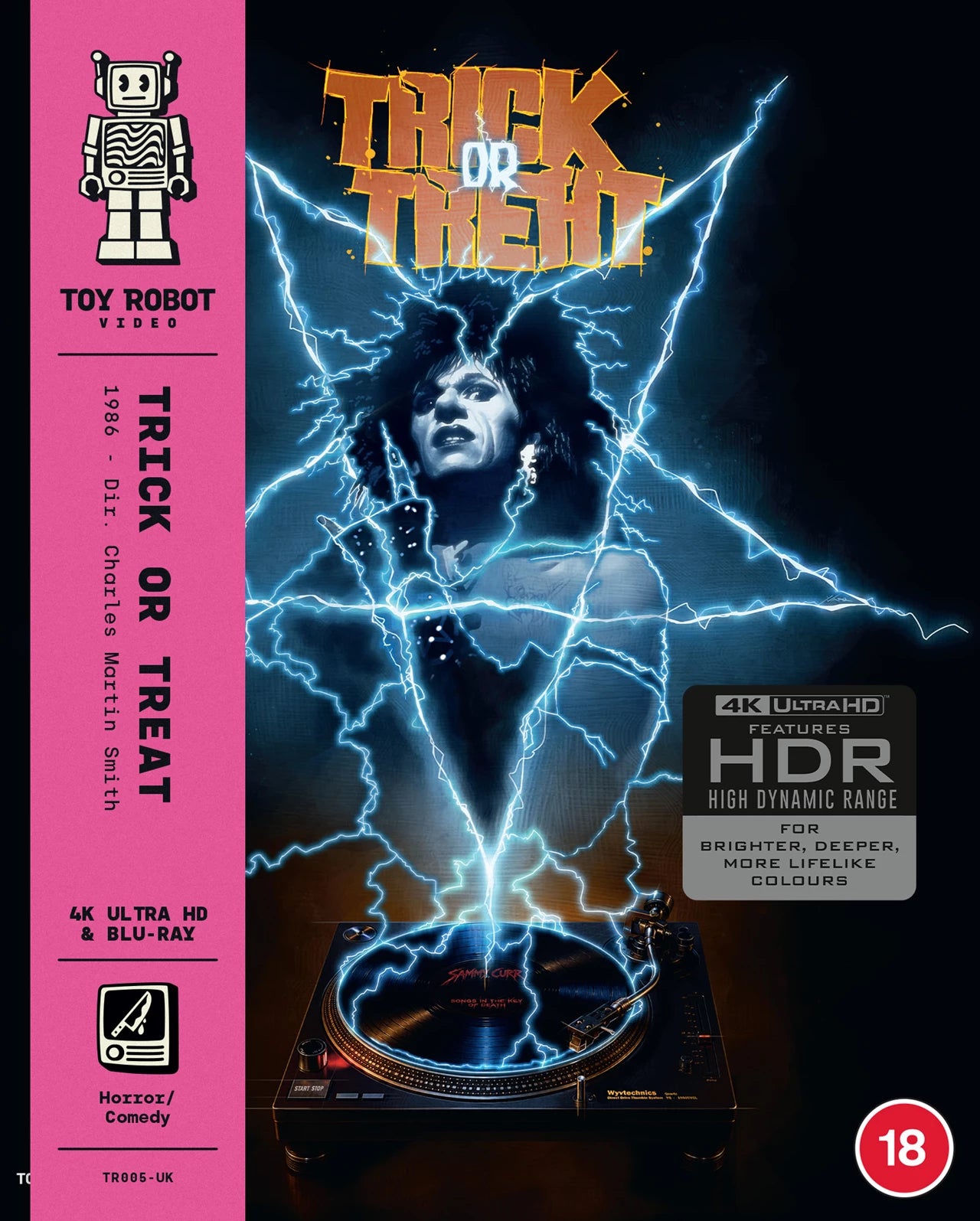PRE-ORDER: Trick Or Treat (1986) 4K Ultra HD + Blu-Ray (Region B) (Toy Robot Video)