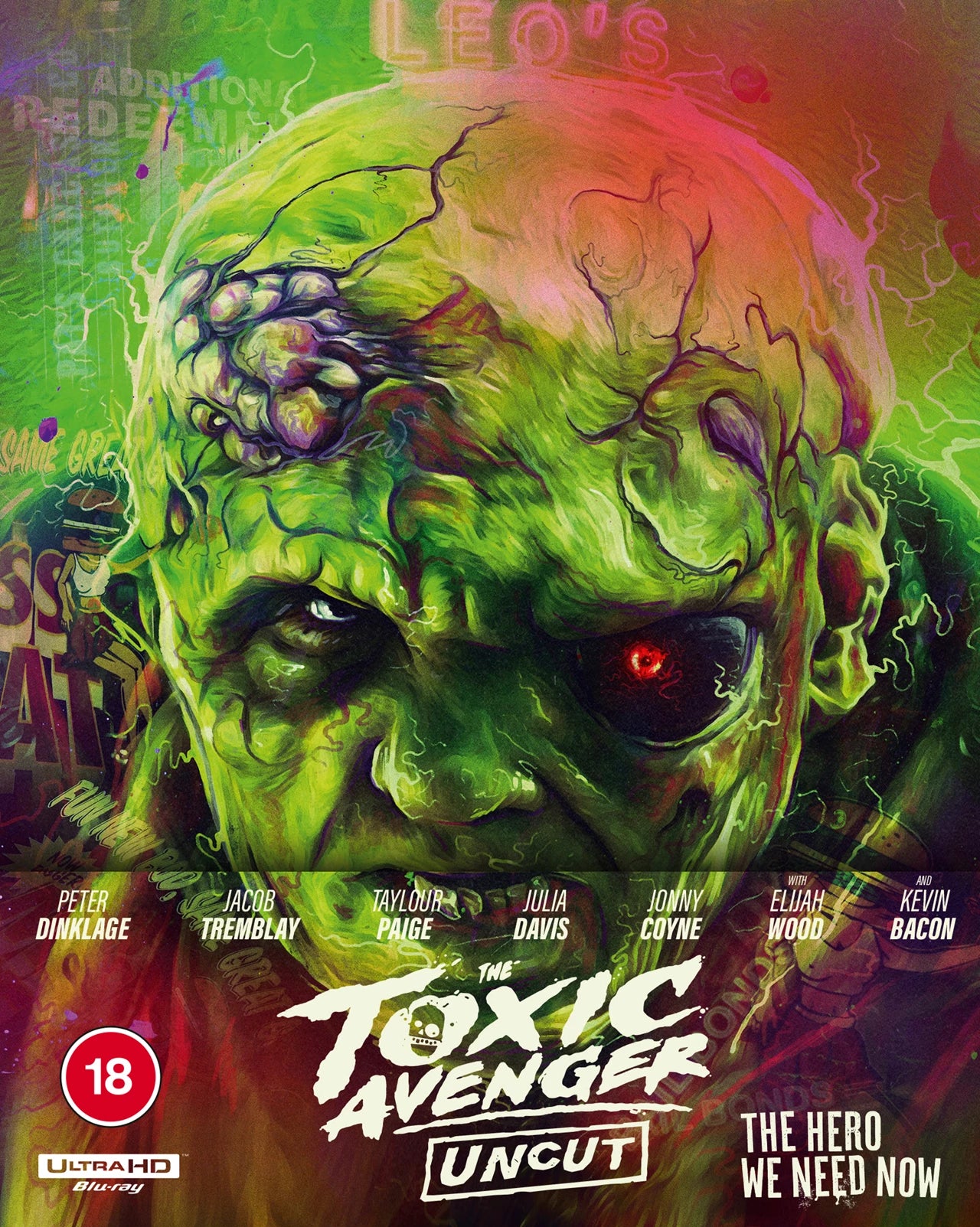 The Toxic Avenger (2023) Limited Edition Steelbook 4K Ultra HD