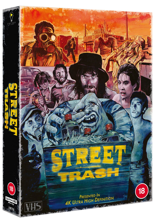 PRE-ORDER: Street Trash (1987) Limited Collectors Edition VHS Box 4K Ultra HD
